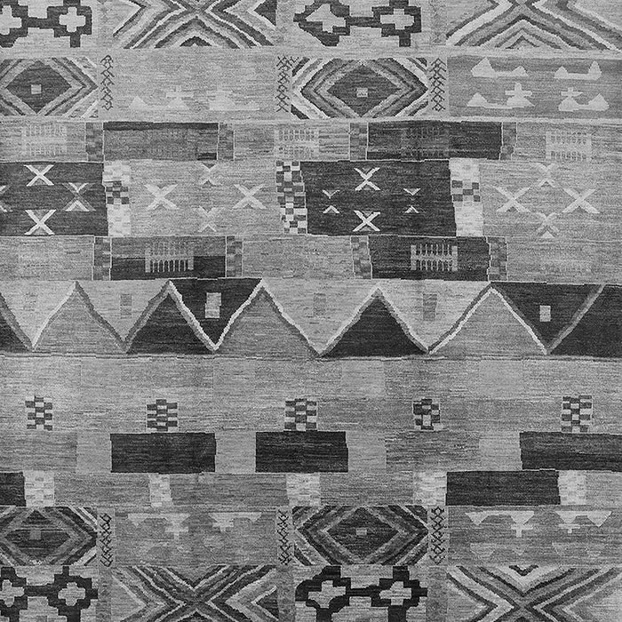 Southwestern Gray Country Rug, urb1173gry