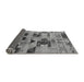 Sideview of Southwestern Gray Country Rug, urb1173gry