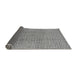 Sideview of Solid Gray Modern Rug, urb1174gry