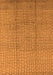 Solid Orange Modern Rug, urb1174org