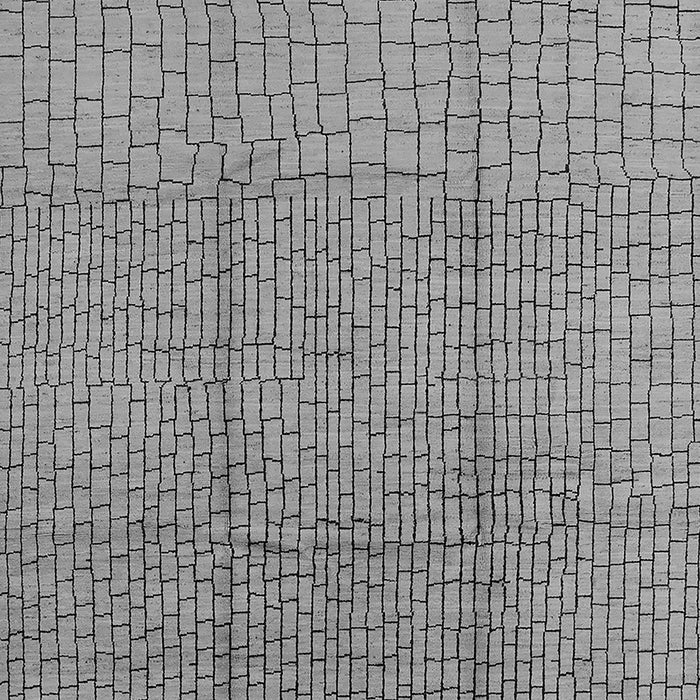 Solid Gray Modern Rug, urb1174gry