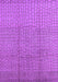 Machine Washable Solid Purple Modern Area Rugs, wshurb1174pur