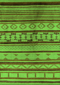 Southwestern Green Country Rug, urb1175grn