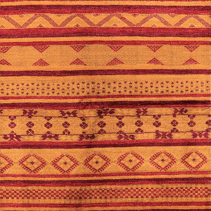 Southwestern Orange Country Rug, urb1175org