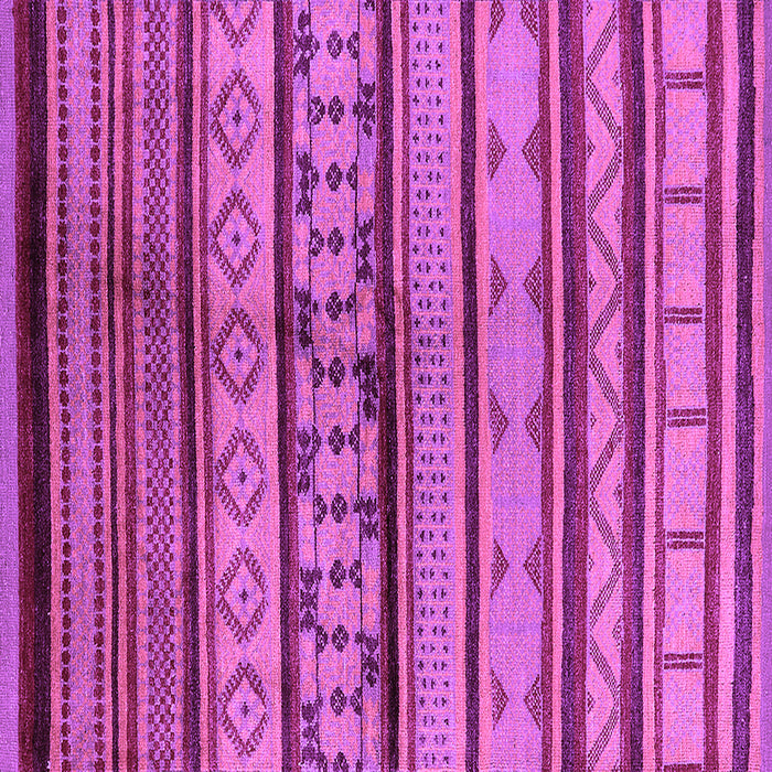 Square Machine Washable Southwestern Purple Country Area Rugs, wshurb1175pur