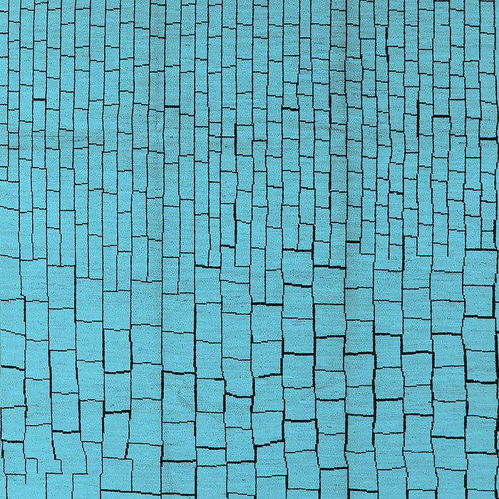 Solid Light Blue Modern Rug, urb1176lblu