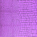 Square Solid Purple Modern Rug, urb1176pur