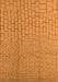 Solid Orange Modern Rug, urb1176org