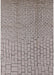 Mid-Century Modern Silver Pink Solid Rug, urb1176