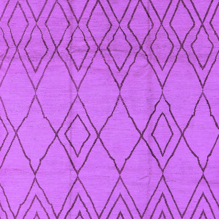 Solid Purple Modern Rug, urb1177pur