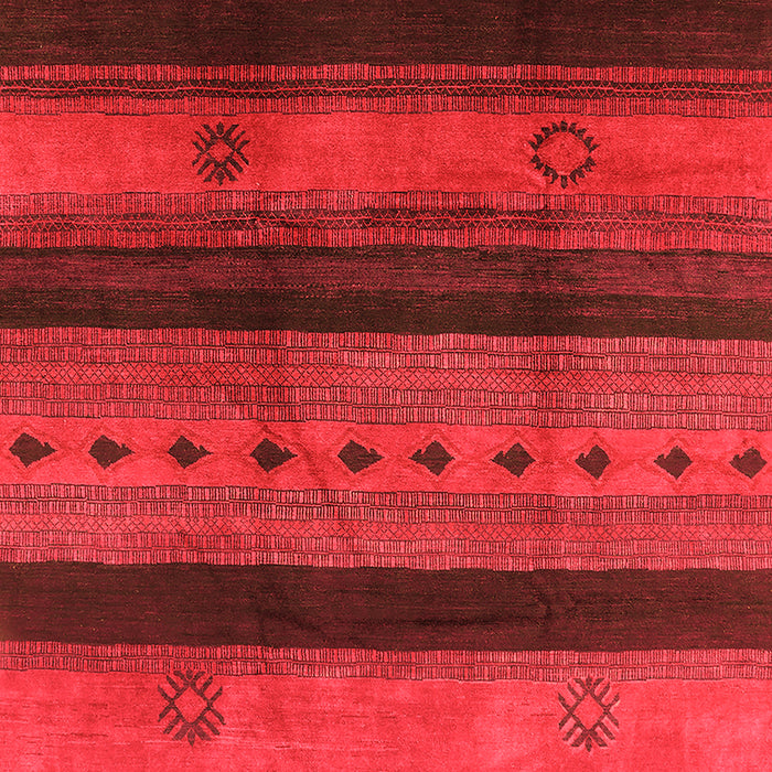 Solid Orange Modern Rug, urb1178org