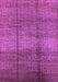 Solid Purple Modern Rug, urb1179pur