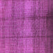 Square Solid Purple Modern Rug, urb1179pur