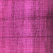 Square Solid Pink Modern Rug, urb1179pnk