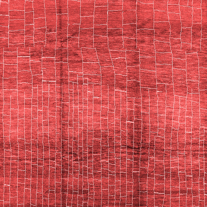 Solid Red Modern Area Rugs
