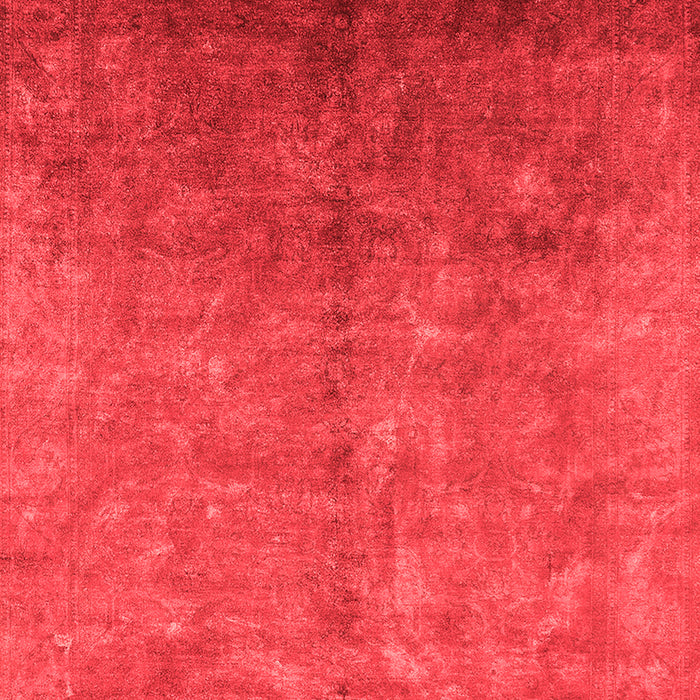 Machine Washable Persian Red Bohemian Rug, wshurb1180red