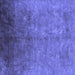 Square Machine Washable Persian Blue Bohemian Rug, wshurb1180blu