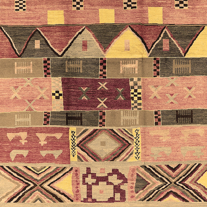 Oriental Brown Industrial Rug, urb1181brn