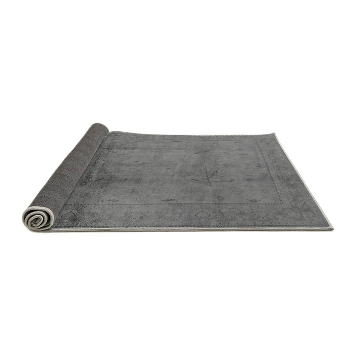 Sideview of Oriental Gray Traditional Rug, urb1182gry