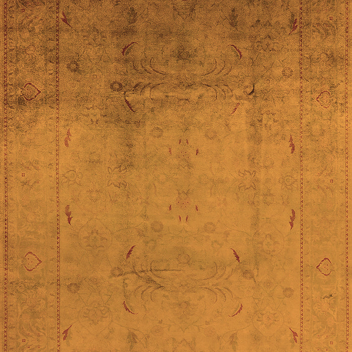 Oriental Orange Traditional Rug, urb1182org