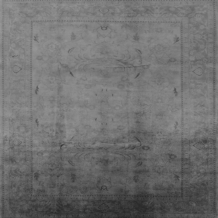 Square Oriental Gray Traditional Rug, urb1182gry