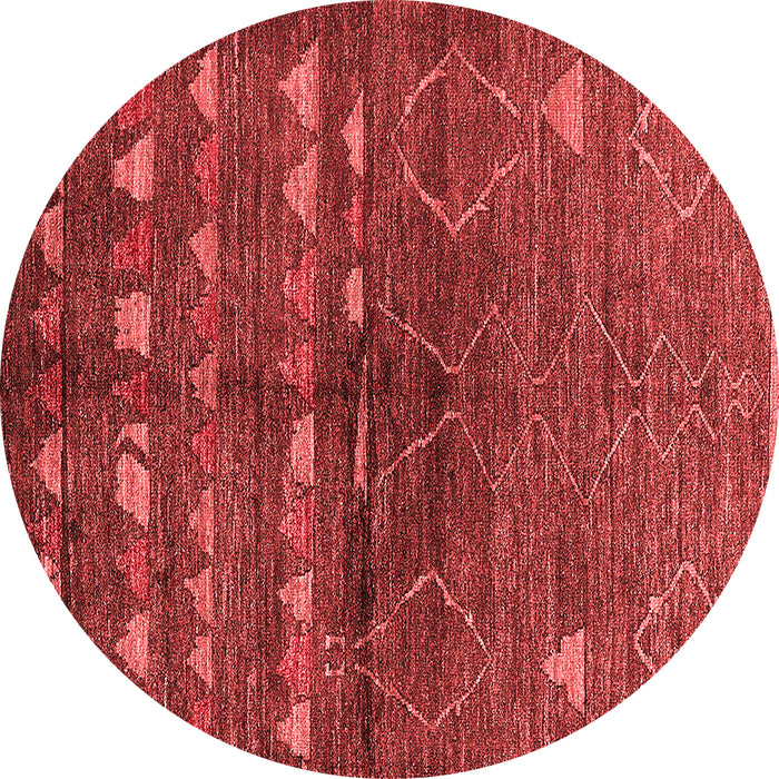Solid Red Modern Rug, urb1183red