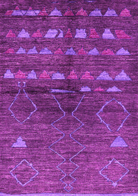 Solid Pink Modern Rug, urb1183pnk