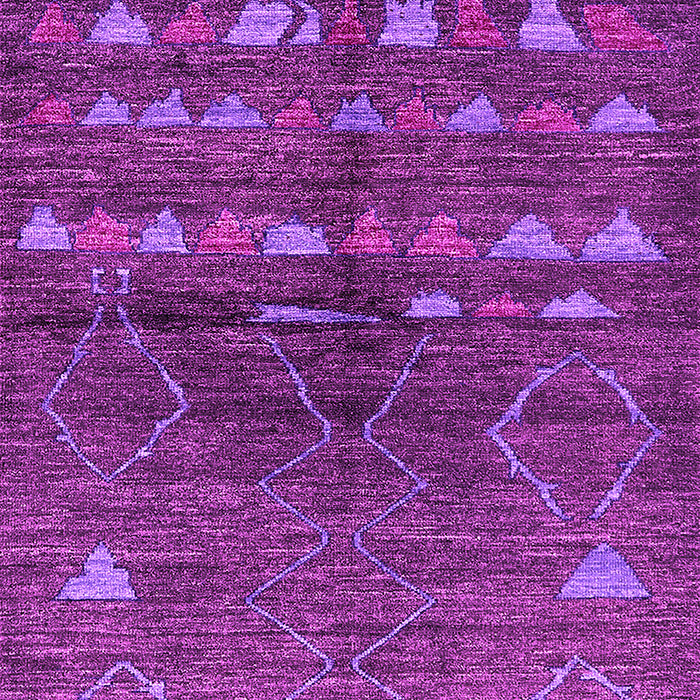 Machine Washable Solid Pink Modern Rug, wshurb1183pnk