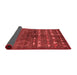 Solid Red Modern Area Rugs