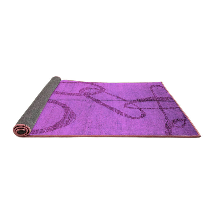 Sideview of Oriental Pink Industrial Rug, urb1184pnk