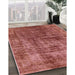 Machine Washable Industrial Modern Red Rug in a Family Room, wshurb1185