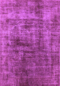 Solid Purple Modern Rug, urb1185pur