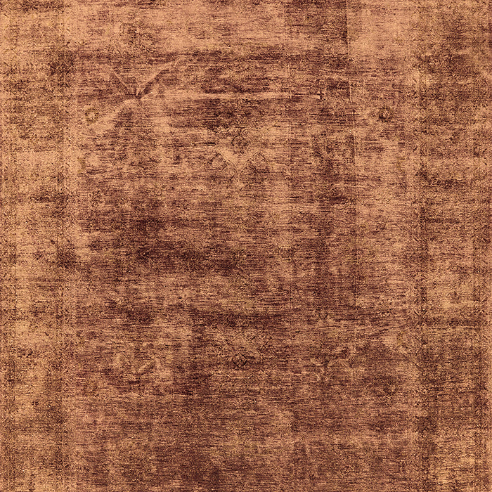 Machine Washable Solid Brown Modern Rug, wshurb1185brn