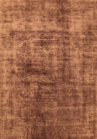 Solid Brown Modern Rug, urb1185brn