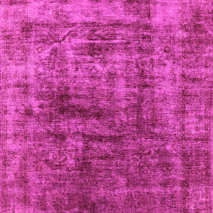 Machine Washable Solid Pink Modern Rug, wshurb1185pnk