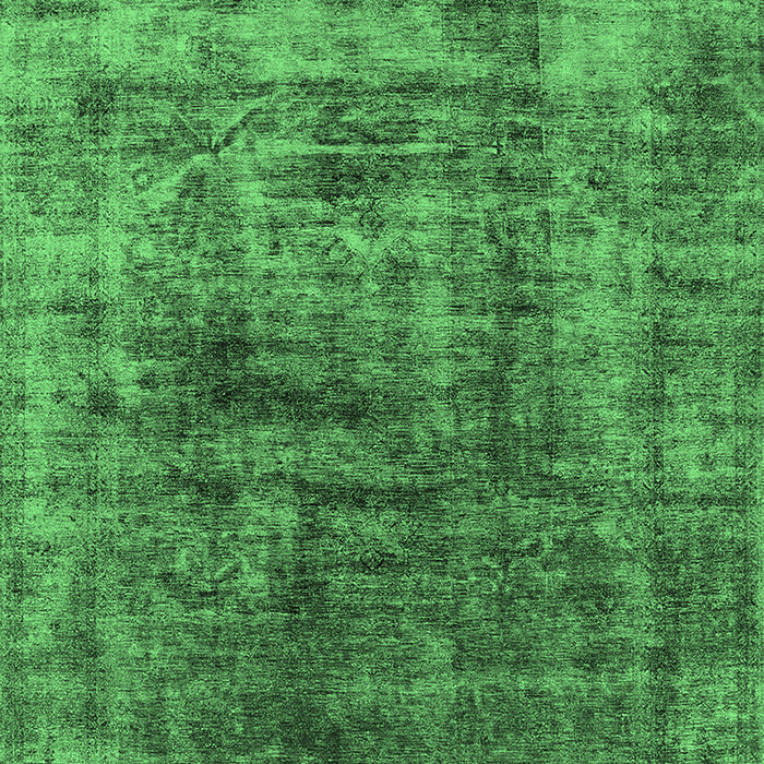 Machine Washable Solid Emerald Green Modern Area Rugs, wshurb1185emgrn