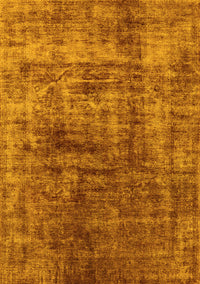 Solid Yellow Modern Rug, urb1185yw