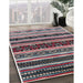 Machine Washable Industrial Modern Vermilion Red Rug in a Family Room, wshurb1186