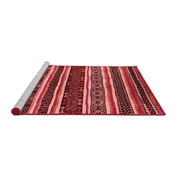 Industrial Red Washable Rugs