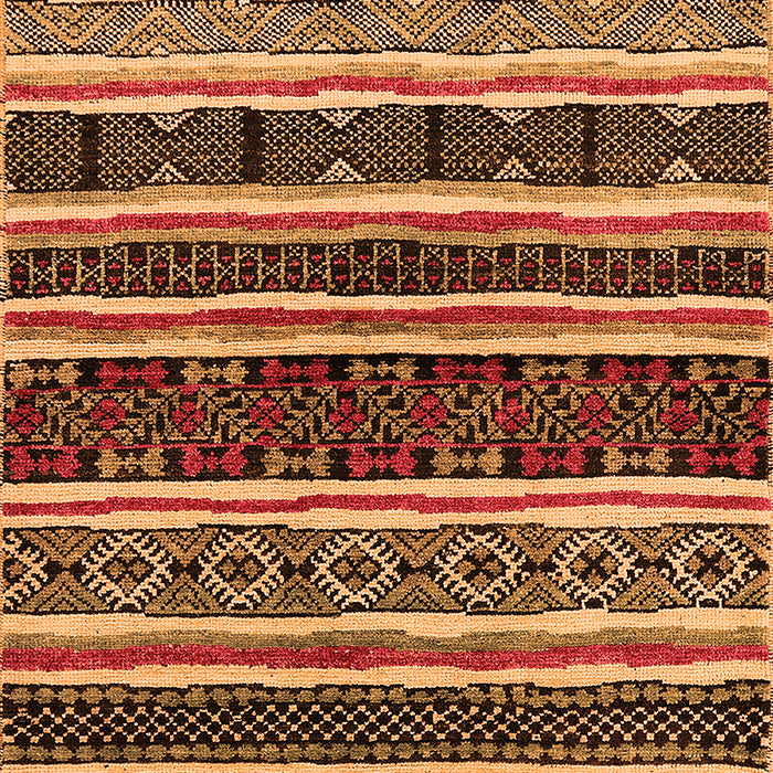 Machine Washable Oriental Orange Industrial Area Rugs, wshurb1186org