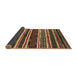 Sideview of Oriental Brown Industrial Rug, urb1186brn