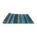 Sideview of Oriental Light Blue Industrial Rug, urb1186lblu