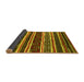 Sideview of Oriental Yellow Industrial Rug, urb1186yw