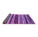 Sideview of Oriental Purple Industrial Rug, urb1186pur