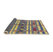 Sideview of Mid-Century Modern Purple Oriental Rug, urb1187