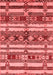 Oriental Red Industrial Area Rugs