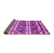 Sideview of Oriental Pink Industrial Rug, urb1187pnk