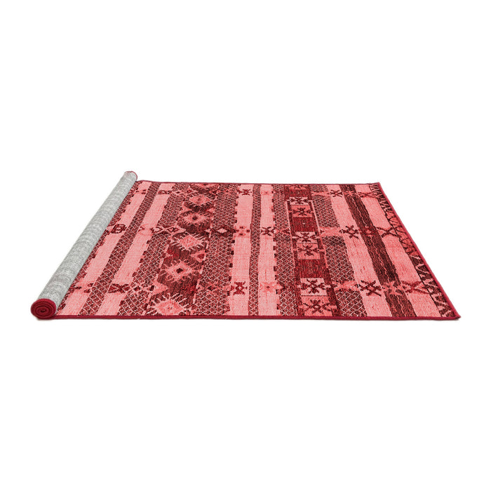 Industrial Red Washable Rugs