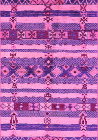 Oriental Pink Industrial Rug, urb1187pnk