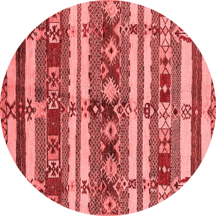 Machine Washable Oriental Red Industrial Rug, wshurb1187red